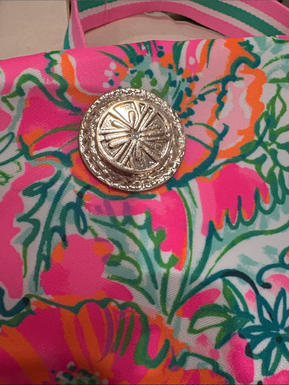 Lilly Pulitzer belt belt bag new without tags back zipper pocket - Picture 2 of 8